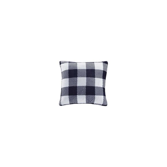 CHARTER CLUB White Plaid 18 X 18 Decorative Pillow - Picture 2 of 3